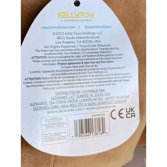 Squishmallows 10” Quinick The Brown And Orange Cow With Fuzzy Mohawk NEW 2023 - Picture 4 of 11